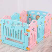 Infant Play Yard - Multi Plastic Playpen large Safty Baby Toddler Fence