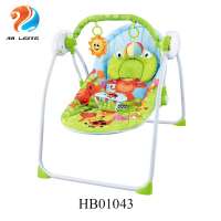 Durable musical Soft remote control Electric Rocking Chair Baby swing chair baby cradle baby bounce chair with mosquito net