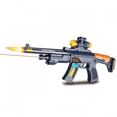 toy for kids2018 electric solid back submachine gun with infrared ray