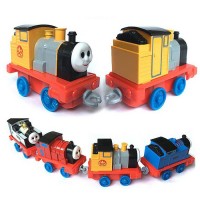 mini train toy, metal alloy pull back simulation train set