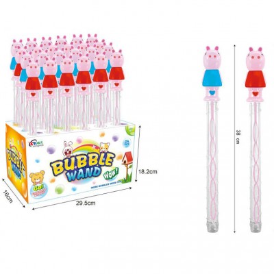 Summer hot sale soap bubble maker 38cm bubble wand for kids