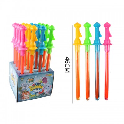 Summer hot sale toy 46cm bubble water scissor shape bubble gun