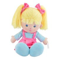 wholesale multicolor plush rag dolls for girl manufactured in China Shantou factory