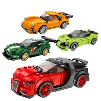 1414pcs China Block brand educational famous car building blocks