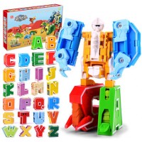 Children educational robot toys interesting puzzle learning robots alphabet