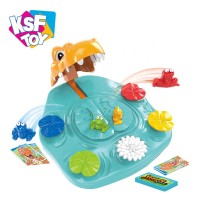 family interactive game feeding hungry crocodile table toys educational fun games for children